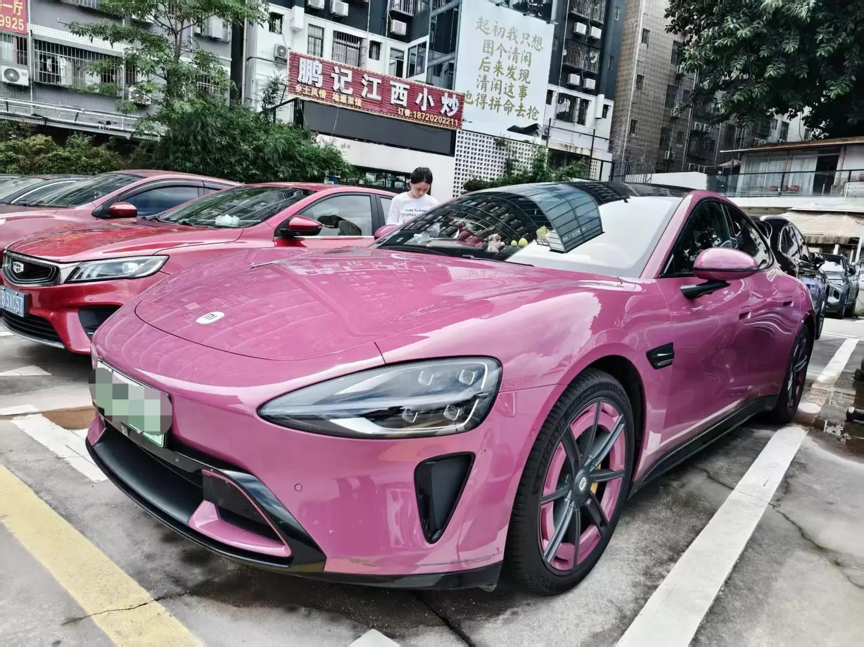 Xiaomi car Xiaomi SU7  из Китая