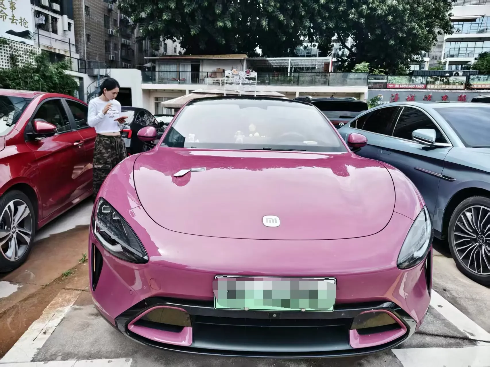 Xiaomi car Xiaomi SU7  из Китая