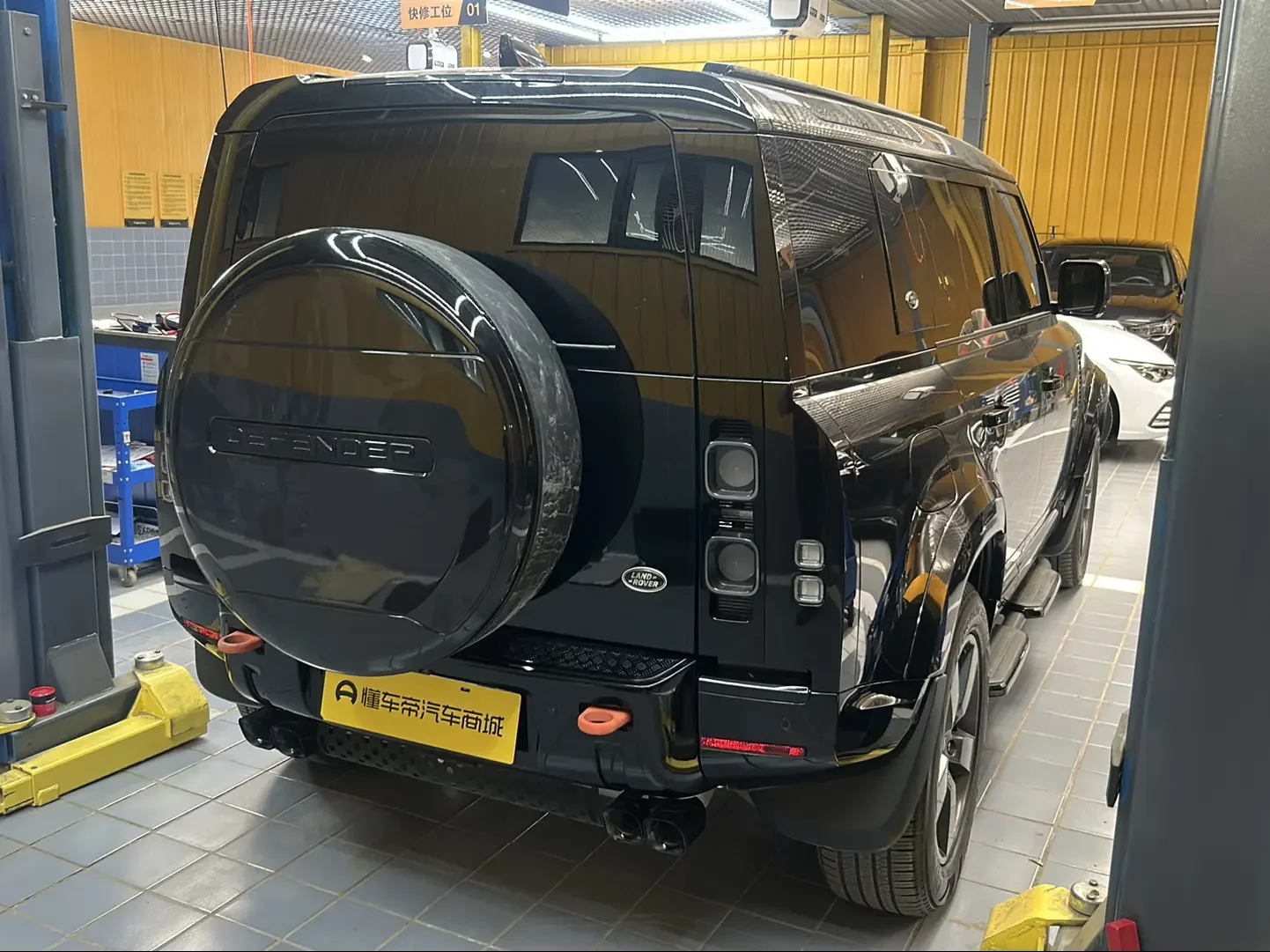 Land Rover guard