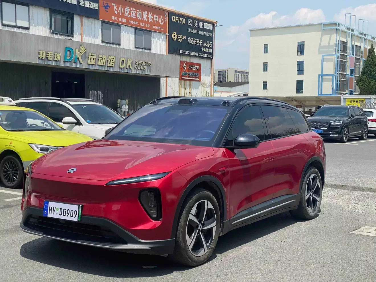 NIO ES6  из Китая