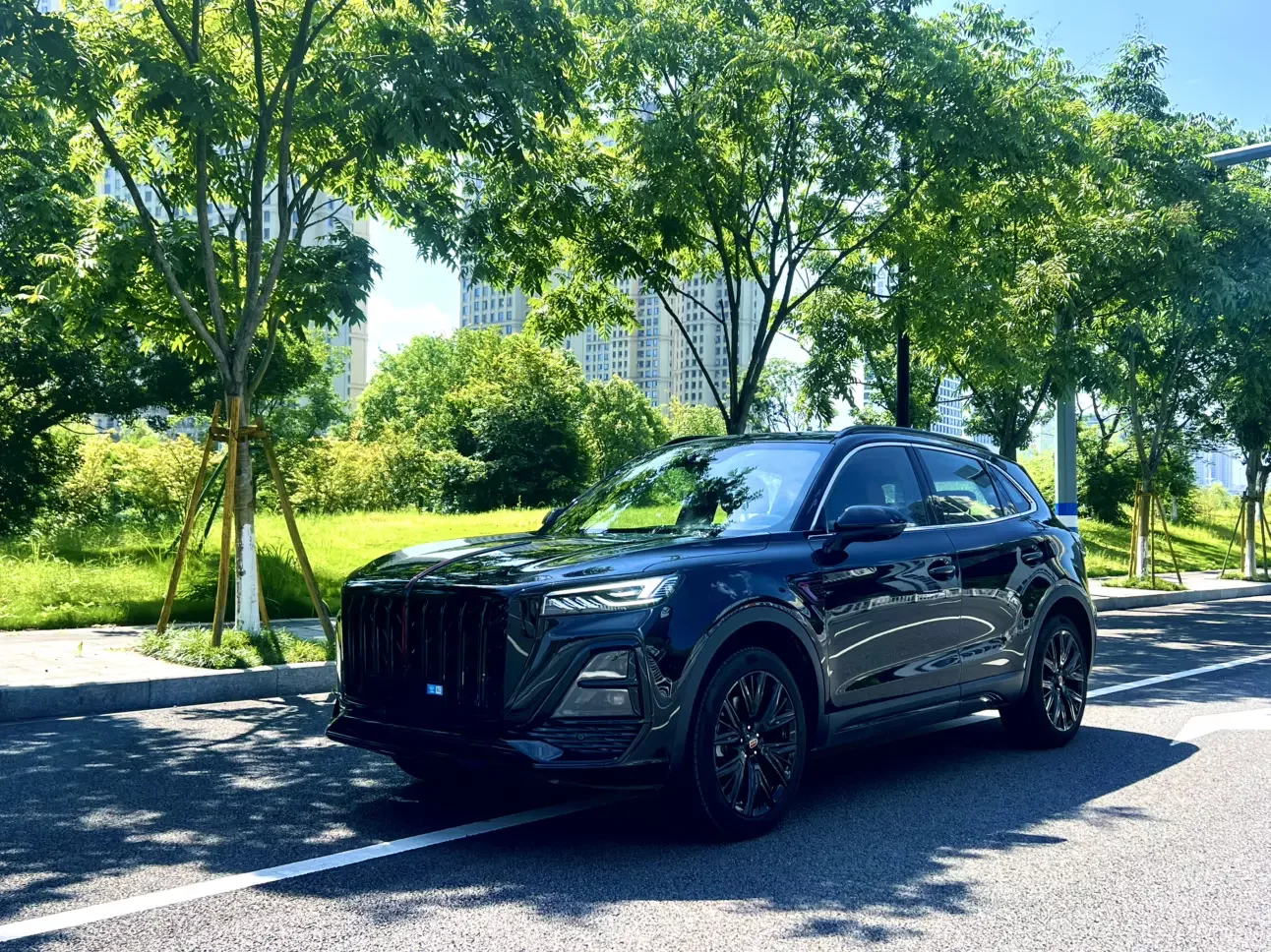 Hongqi HS5  из Китая