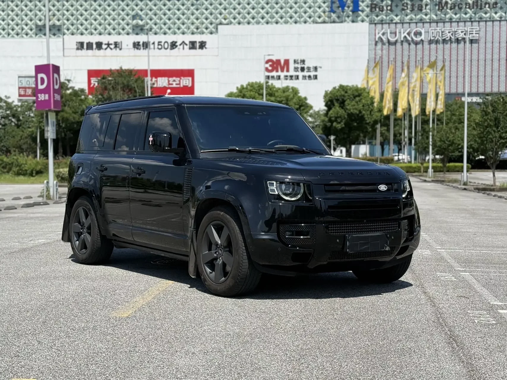 Land Rover guard