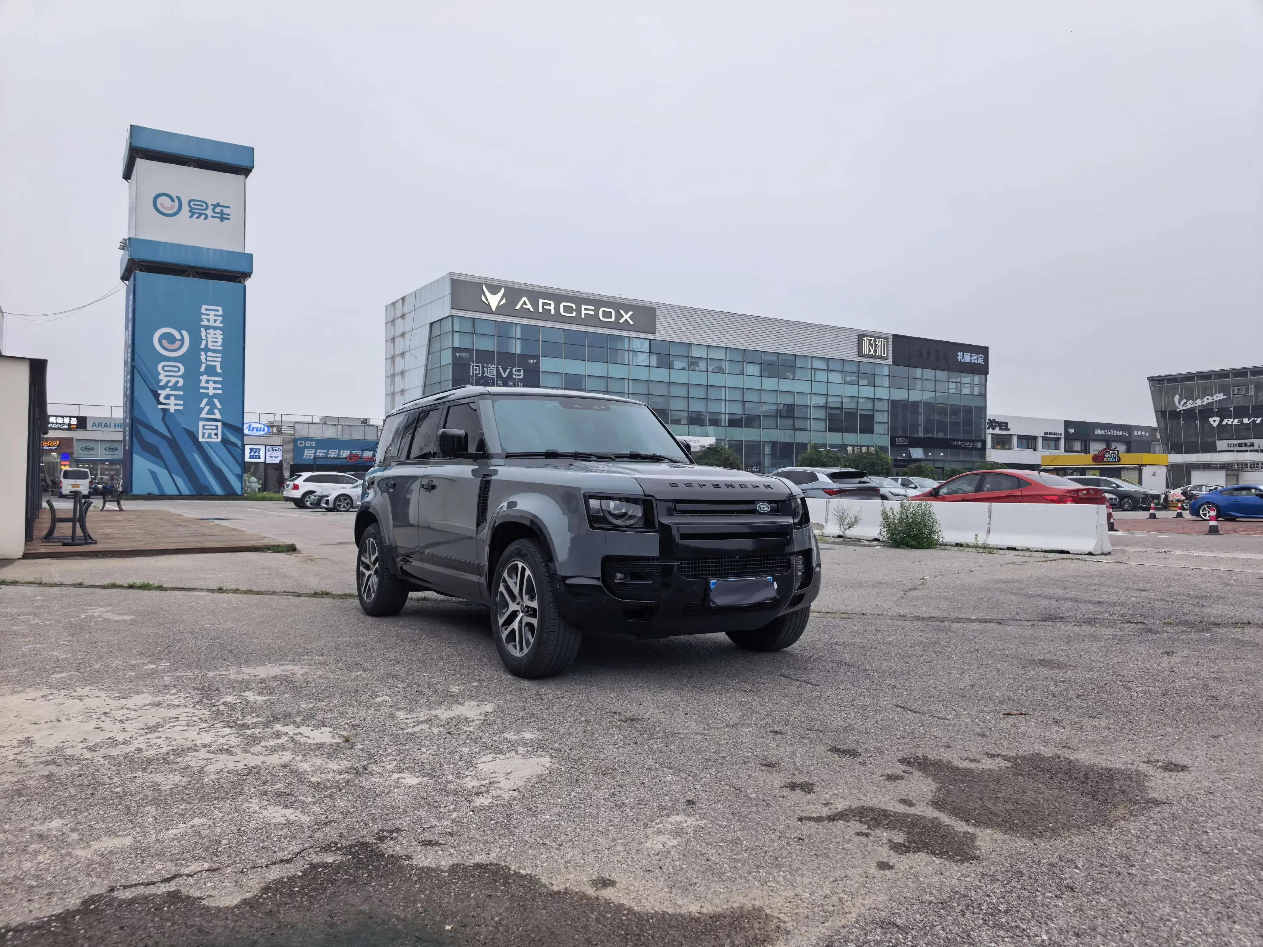 Land Rover guard  из Китая