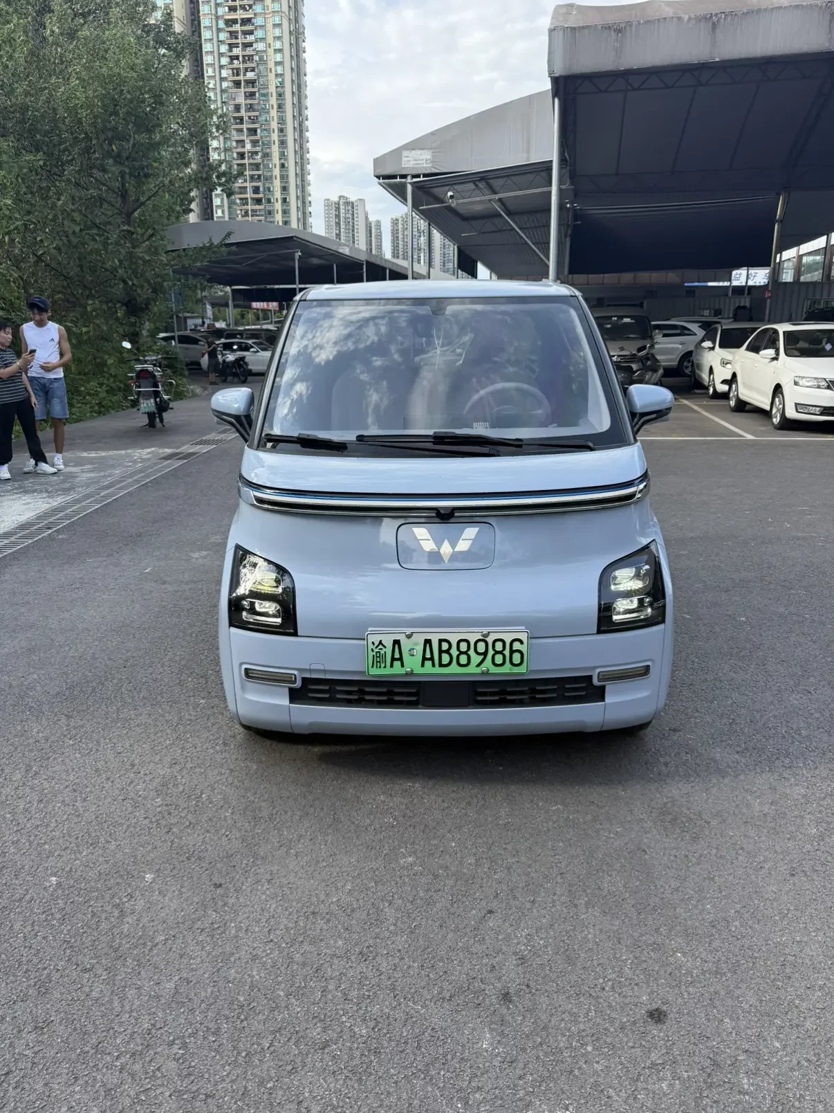 Wuling Air ev clear sky  из Китая