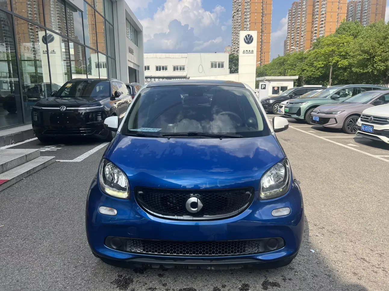 Smart forfour  из Китая