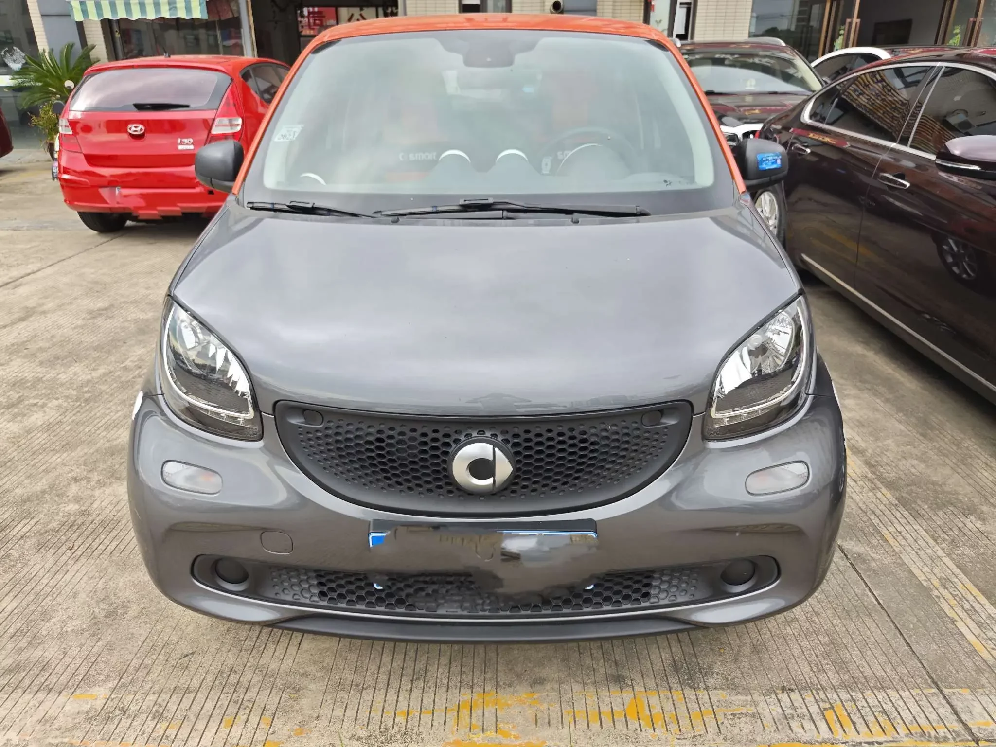 Smart forfour  из Китая