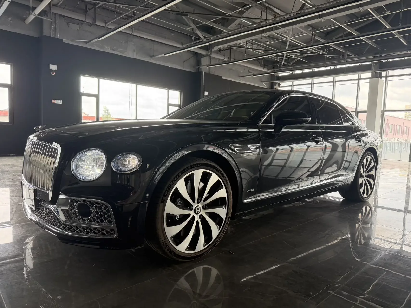 Bentley galloping