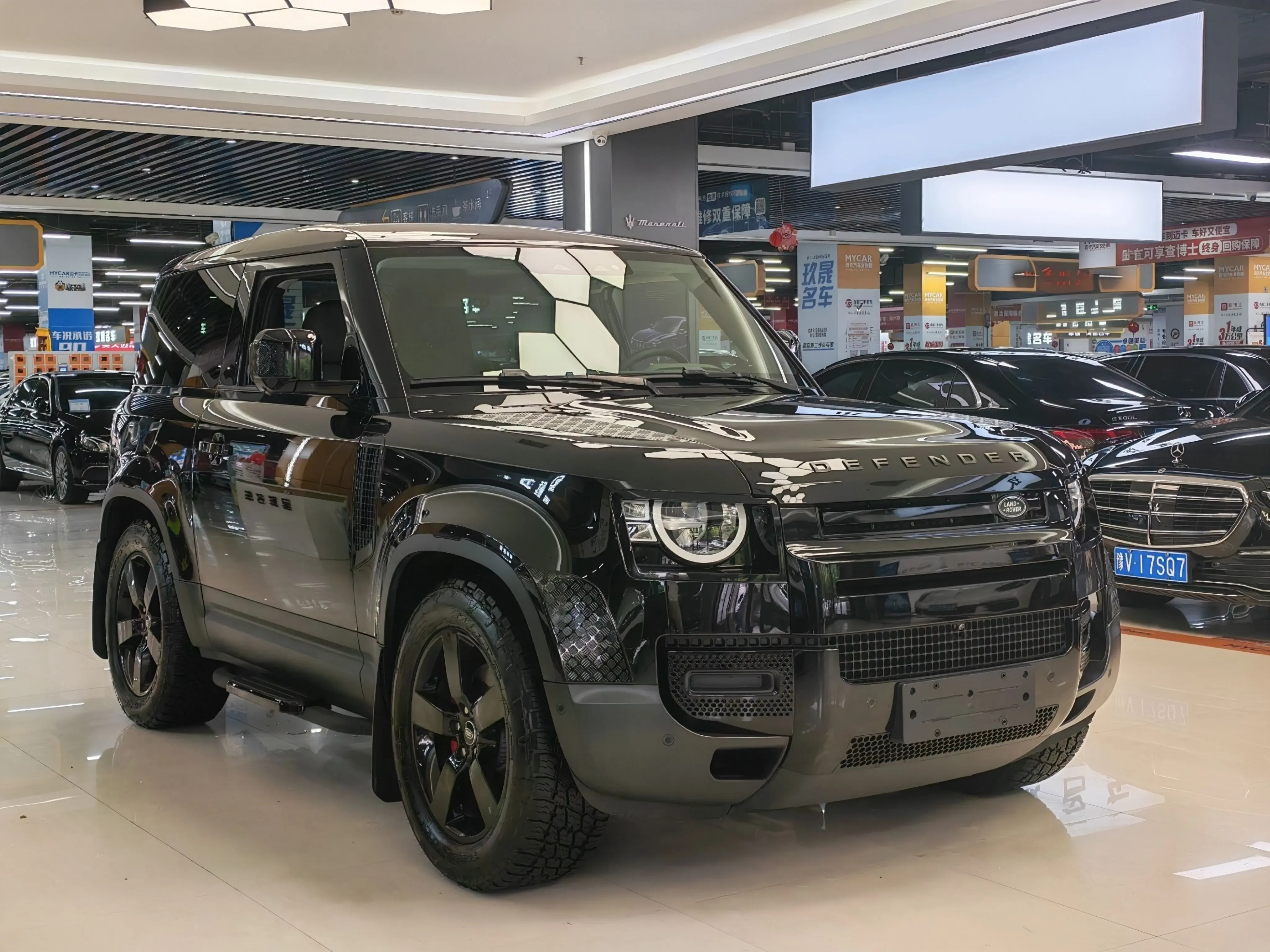 Land Rover guard