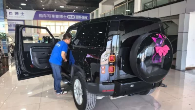 Land Rover guard