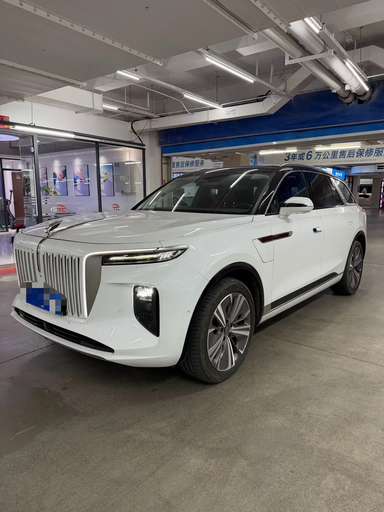 Hongqi E-HS9  из Китая