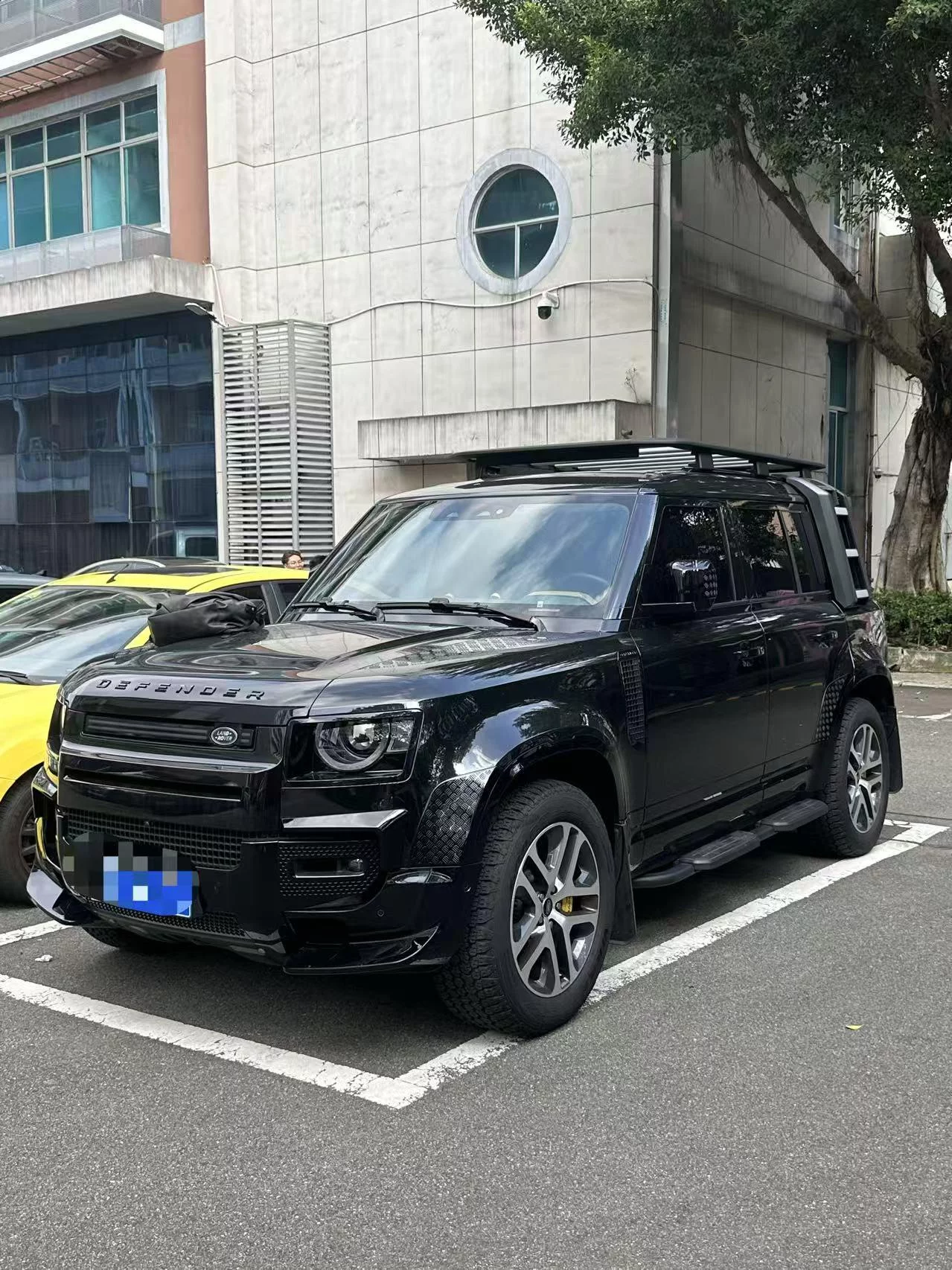 Land Rover guard