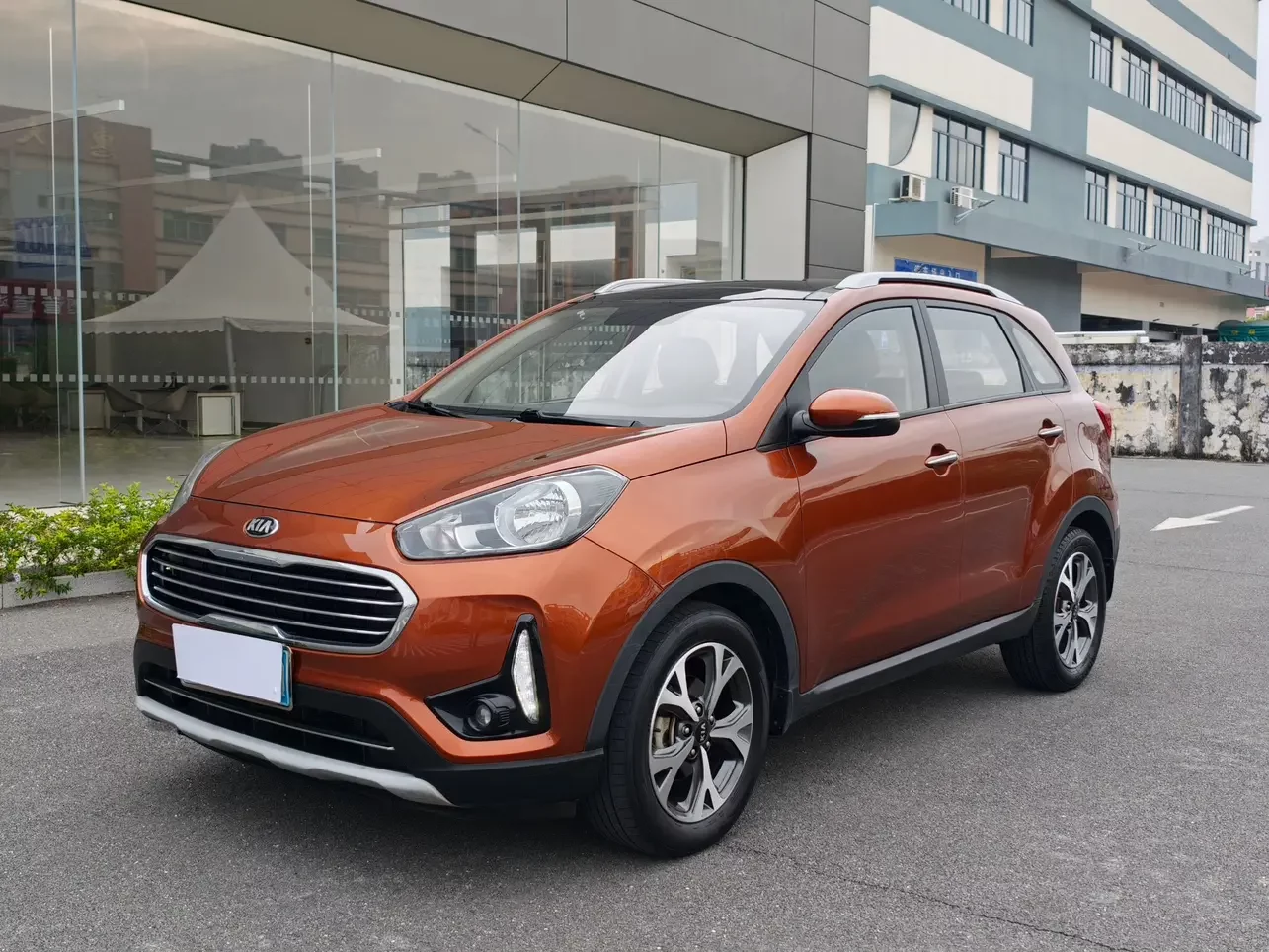 Kia Run proudly  из Китая