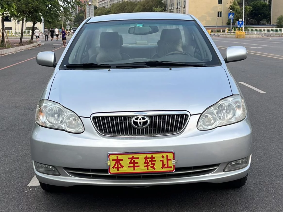 Toyota corolla  из Китая