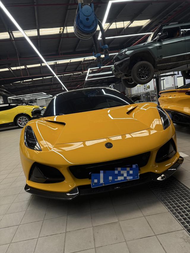 Lotus sports car Emira