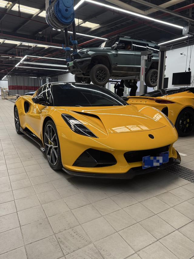 Lotus sports car Emira