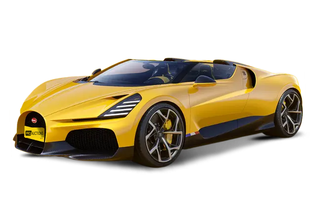 Новые автомобили Bugatti W16 Mistral из Китая в Москву