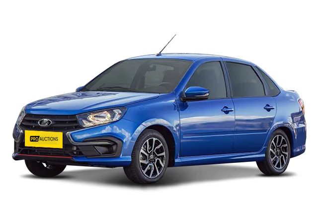 Новые автомобили Lada Granta из Китая в Москву