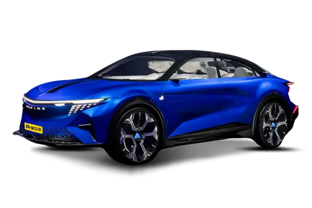Новые автомобили Alpine A390 из Китая в Москву